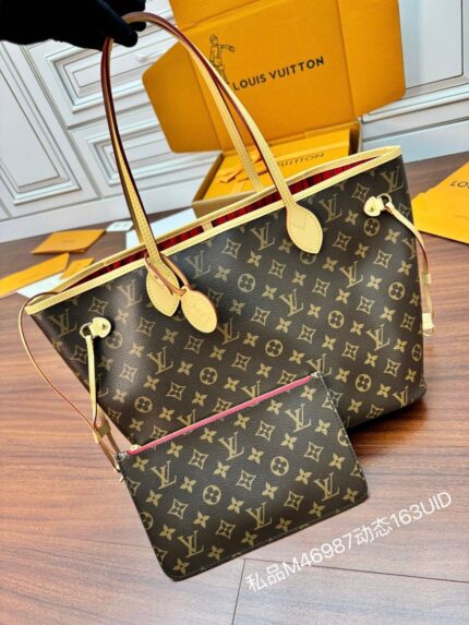 Louis Vuitton Neverfull Monogram Bag Red Lining(test)